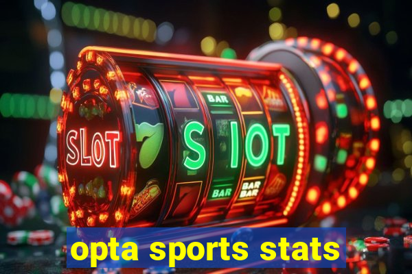 opta sports stats